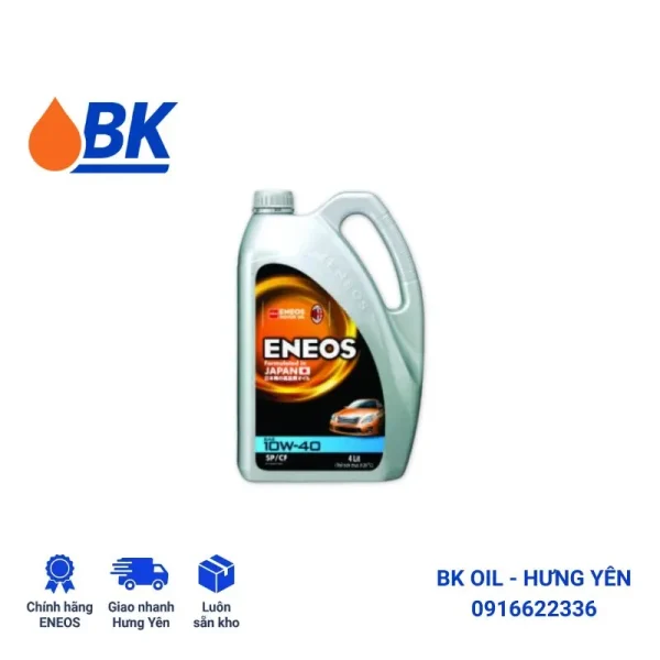 Dầu động cơ ENEOS SP/CF 10W-40 4L chính hãng BK OIL Phường Yên Mỹ