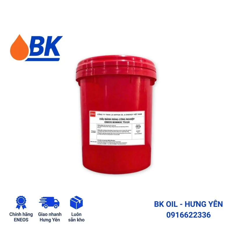 Dầu bánh răng ENEOS BONNOC TS chính hãng BK OIL Phường Yên Mỹ.