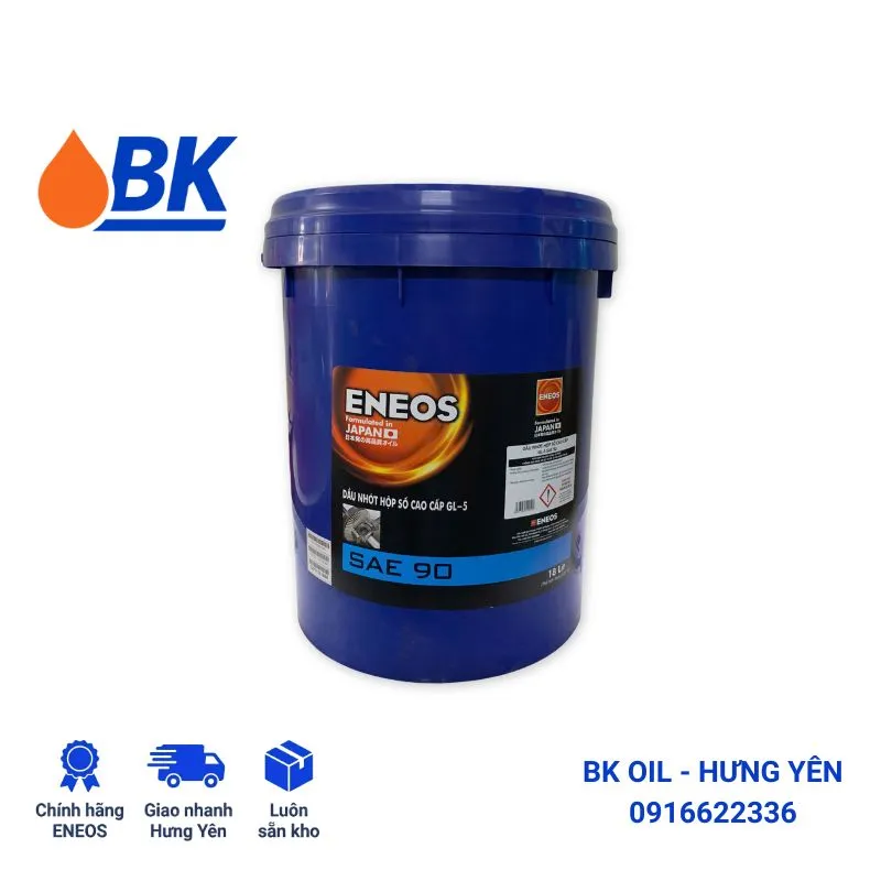 Dầu hộp số ENEOS GL5 90 chính hãng BK OIL Phường Đường Hào