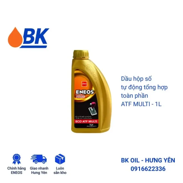 Dầu hộp số tự động toàn phần ENEOS ATF Multi 1L chính hãng BK OIL Phường Đường Hào