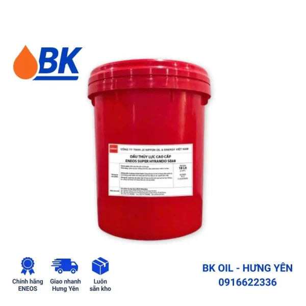 Dầu thủy lực ENEOS Super Hyrando SE chính hãng BK OIL Phường Đường Hào