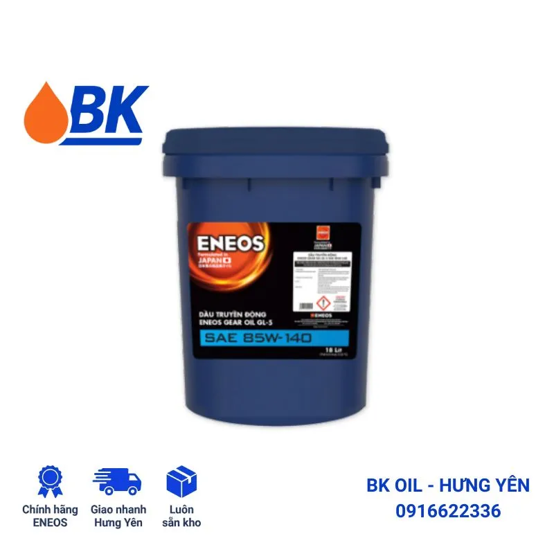 Dầu truyền động đa dụng ENEOS GL-5 85W-140 chính hãng BK OIL Phường Đường Hào