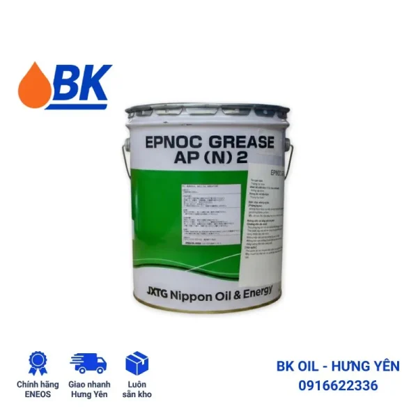 Mỡ bôi trơn ENEOS chính hãng phân phối bởi BK OIL tại Hưng Yên.